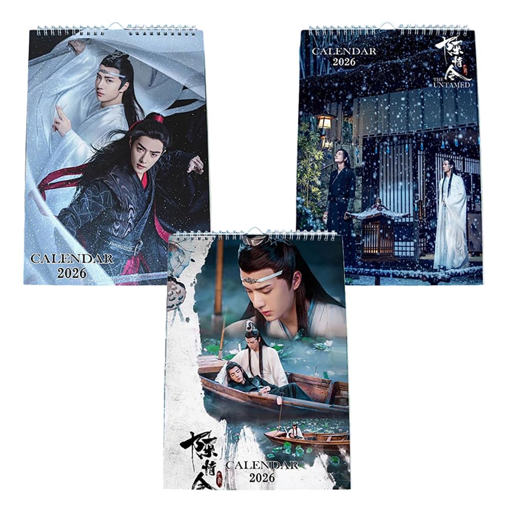 肖戦 王一博 返送予定まとめ 専用ページ ワンイーボー（王一博）×シャオジャン（肖戦）の月めくりカレンダー